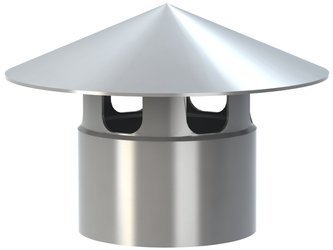 Dachlüfter für Flachdächer Parotec Durchmesser 110 mm, Höhe 147 mm