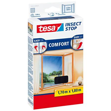 Fliegengitter Tesa Insect Stop COMFORT für Fenster 55914