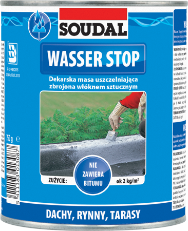 Imprägnierende Dachbeschichtung Soudal Wasser Stopp