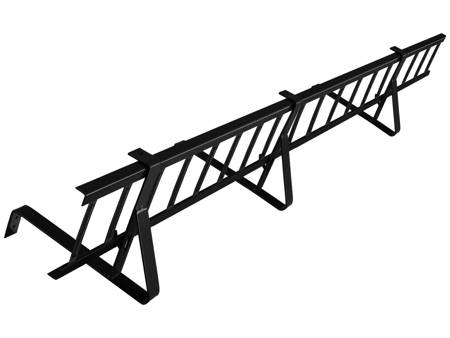 Komplettes Schneefanggitter 150 cm x 20 cm Parotec für Biberschwanzziegel, Dachsteine und Dachziegel