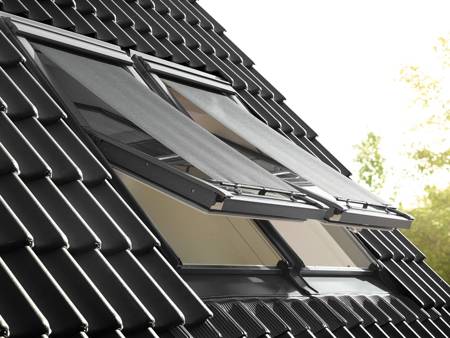 Netzmarkise VELUX MHL Farbe 5060 Hitzeschutz Sonnenschutz Markise