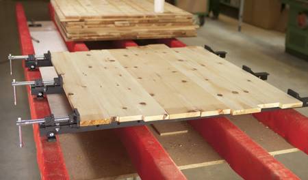 Türenspanner Bessey TB mit T‑Profil 40 x 40 x 5 mm