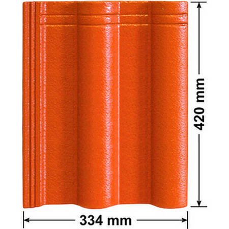 Verstellbarer Entlüfterkamin DN125 mm für Betondachziegel, Dachziegel - Dachdurchführung für Dachlüftung