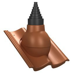 Einstellbarer Antennenaufsatz für Beton Dachsteine
