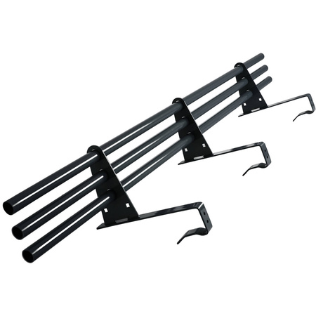 Komplettes 3-Rohr Schneefangrohr 3,00 m für Dachsteine, Dachziegel und Biberschwanzziegel