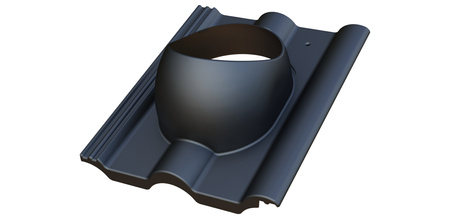 Dachfläche Entlüfter Parotec für Beton Dachsteine