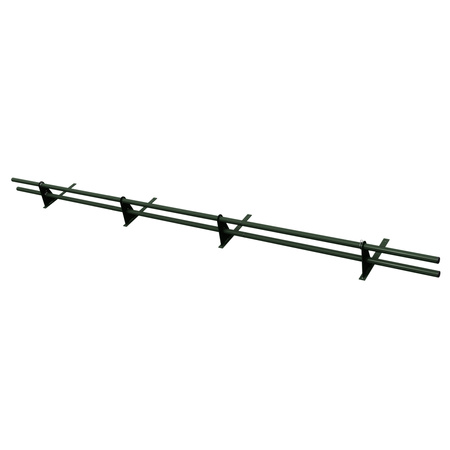 Komplettes 2-Rohre Schneefangrohr für Trapezblech, Dachpappe/Bitumen, Bitumenschindeln (Shingles), EPDM/PVC