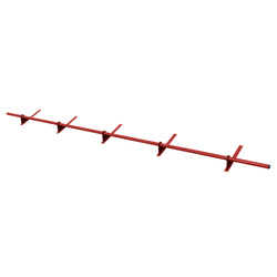 Komplettes 1-Rohr Schneefangrohr für Trapezblech, Dachpappe/Bitumen, Bitumenschindeln (Shingles), EPDM/PVC