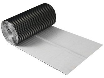 Wand- / Kaminanschlussband Parotec 2D-plisiertes Aluminium 300 mm x 5 m