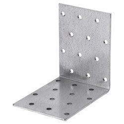 [KP-12] Tischlerei Lochplattenwinkel für Bauwesen Montage 80 x 80 x 60 x 2 mm