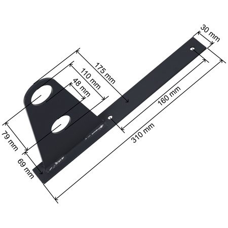 Komplettes 2-Rohre Schneefangrohr für Trapezblech, Dachpappe/Bitumen, Bitumenschindeln (Shingles), EPDM/PVC