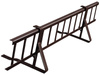 Komplettes Schneefanggitter 150 cm x 20 cm Parotec für Dachziegel und Dachsteine zum Einschrauben