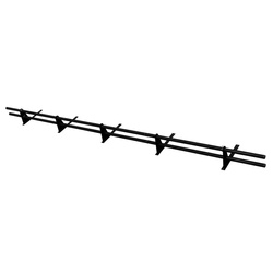 Komplettes 2-Rohre Schneefangrohr für Trapezblech, Dachpappe/Bitumen, Bitumenschindeln (Shingles), EPDM/PVC