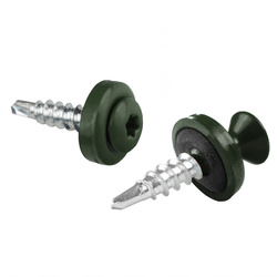 PAROTEC Trapezblechschrauben 4,8 mm x 20 mm, 250 Stück Selbstschneidende Schrauben mit EPDM Dichtscheibe Torx Linsenkopf