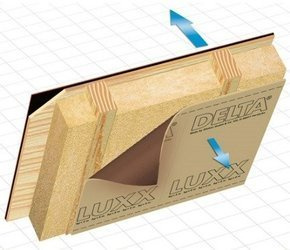 Dampfbremse / Luftbremse Klimamembrann Dörken Delta Luxx