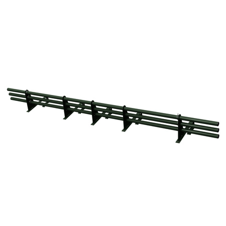 Komplettes 3-Rohre Schneefangrohr für Dachsteine, Dachziegel und Biberschwanzziegel