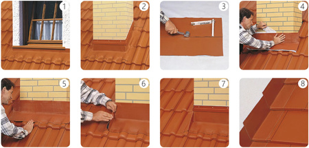 Wand- / Kaminanschlussband BRAAS WAKAFLEX