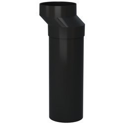 Starres exzentres Rohr für Anschluss der Dachlüfter und Lüfterkamine 125 mm