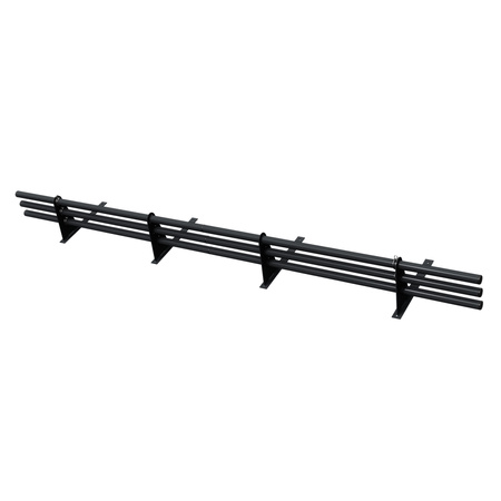 Komplettes 3-Rohre Schneefangrohr für Trapezblech, Dachpappe/Bitumen, Bitumenschindeln (Shingles), EPDM/PVC