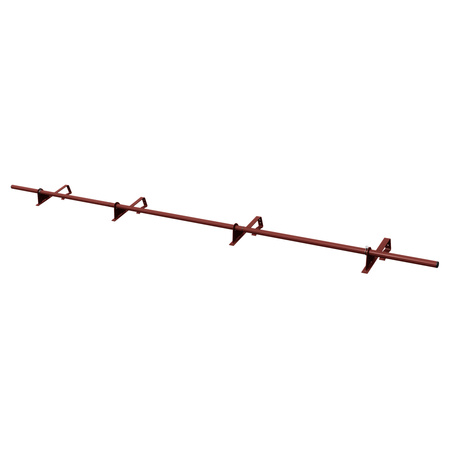 Komplettes 1-Rohr Schneefangrohr für Dachsteine, Dachziegel und Biberschwanzziegel