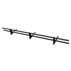 Komplettes 2-Rohre Schneefangrohr für Trapezblech, Dachpappe/Bitumen, Bitumenschindeln (Shingles), EPDM/PVC