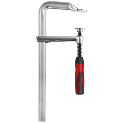 Ganzstahl‑Schraubzwinge Bessey GZ mit 2‑Komponenten‑Kunststoffgriff