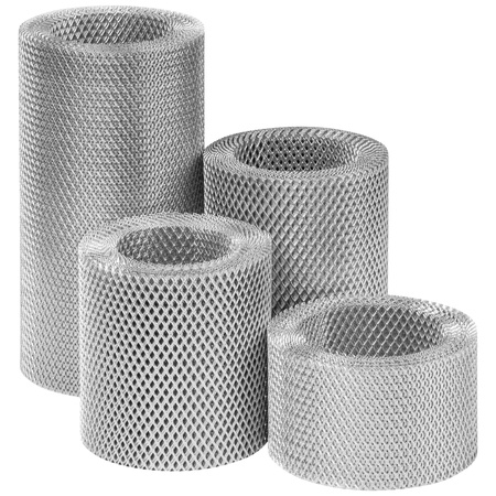 Traufgitter Aluminium Parotec 80 mm x 5 m