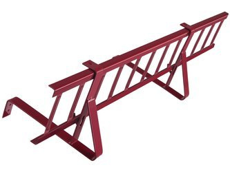 Komplettes Schneefanggitter 1,50 m x 15 cm für Dachsteine, Dachziegel und Biberschwanzziegel