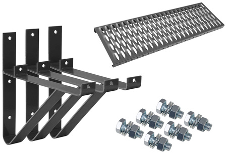 Komplettes Dachtritt Parotec für Kamin oder Wand
