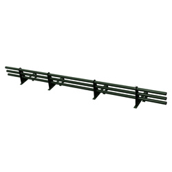 Komplettes 3-Rohre Schneefangrohr für Dachsteine, Dachziegel und Biberschwanzziegel