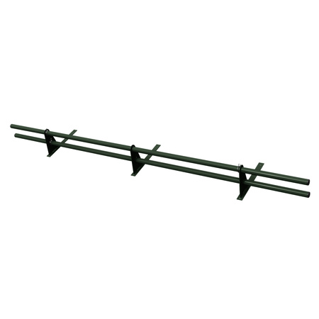 Komplettes 2-Rohre Schneefangrohr für Trapezblech, Dachpappe/Bitumen, Bitumenschindeln (Shingles), EPDM/PVC