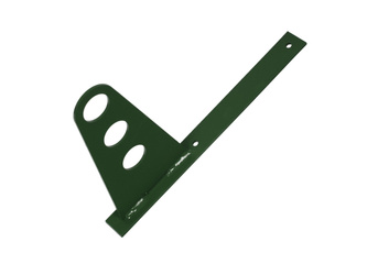 Schneefangrohr Halterung für platte Dachabdeckungen