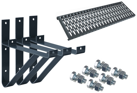 Komplettes Dachtritt Parotec für Kamin oder Wand