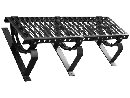 Komplettes Dachtritt Parotec für platte Eindeckung: Bitumenschindel, Pappe, Trapezblech usw.