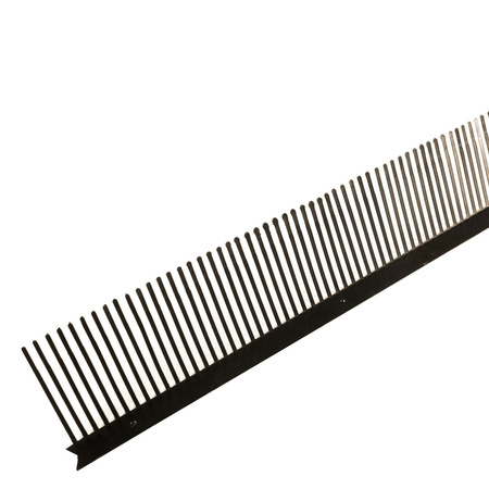 Traufentlüftungskamm 1 m Parotec, Zahnhöhe 100 mm