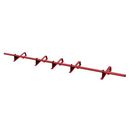 Komplettes 1-Rohr Schneefangrohr für Dachsteine, Dachziegel und Biberschwanzziegel