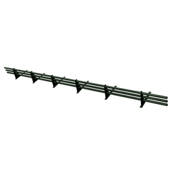 Komplettes 3-Rohre Schneefangrohr für Trapezblech, Dachpappe/Bitumen, Bitumenschindeln (Shingles), EPDM/PVC