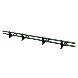 Komplettes 2-Rohre Schneefangrohr für Dachsteine, Dachziegel und Biberschwanzziegel