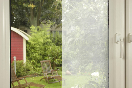 Fliegengitter Tesa Insect Stop COMFORT für bodentiefe Fenster