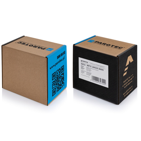 PAROTEC Trapezblechschrauben 4,8 mm x 70 mm, 200 Stück Selbstschneidende Schrauben mit EPDM Dichtscheibe Sechskantkopf