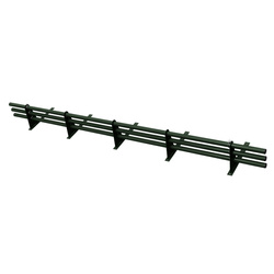 Komplettes 3-Rohre Schneefangrohr für Trapezblech, Dachpappe/Bitumen, Bitumenschindeln (Shingles), EPDM/PVC