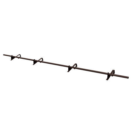 Komplettes 1-Rohr Schneefangrohr für Dachsteine, Dachziegel und Biberschwanzziegel