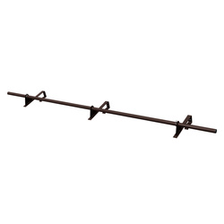 Komplettes 1-Rohr Schneefangrohr für Dachsteine, Dachziegel und Biberschwanzziegel