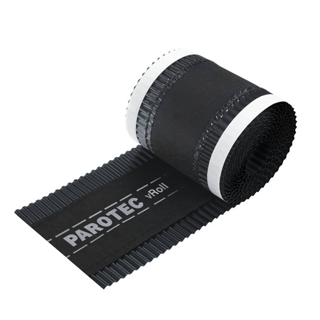Firstrolle / Grattrolle Aluminium + Vlies Parotec 180 mm x 5 m