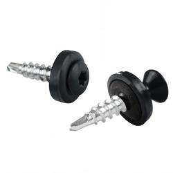 PAROTEC Trapezblechschrauben 4,8 mm x 20 mm, 250 Stück Selbstschneidende Schrauben mit EPDM Dichtscheibe Torx Linsenkopf