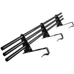 Komplettes 3-Rohr Schneefangrohr 3,00 m für Dachsteine, Dachziegel und Biberschwanzziegel