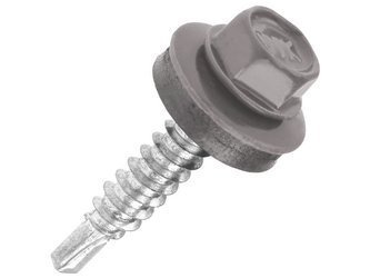 Bohrschrauben mit Dichtscheibe für Blechüberlappungen 4,8 mm x 19 mm 250 Stück