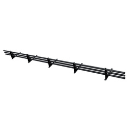 Komplettes 3-Rohre Schneefangrohr für Trapezblech, Dachpappe/Bitumen, Bitumenschindeln (Shingles), EPDM/PVC