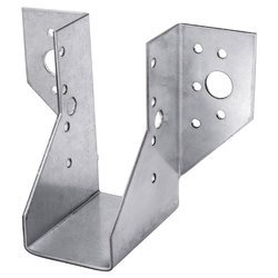 [WB-06] Tischlerei Balkenschuh Außenliegend für Bauwesen Montage 46 x 100 x 75 x 2 mm