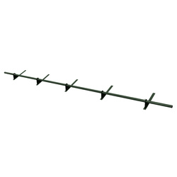 Komplettes 1-Rohr Schneefangrohr für Trapezblech, Dachpappe/Bitumen, Bitumenschindeln (Shingles), EPDM/PVC